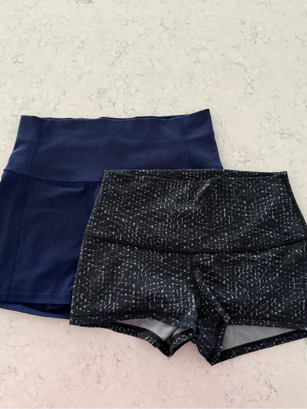Lululemon Spandex Shorts Bundle EUC (Set of 2)